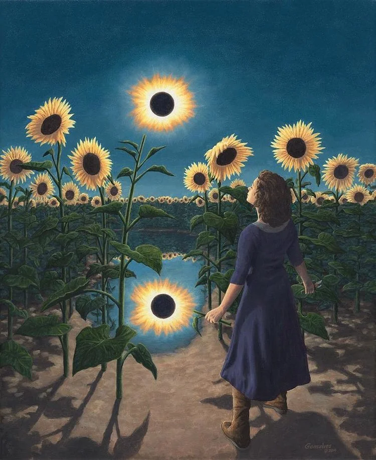 Eclipse, pintura de Rob Gonsalves